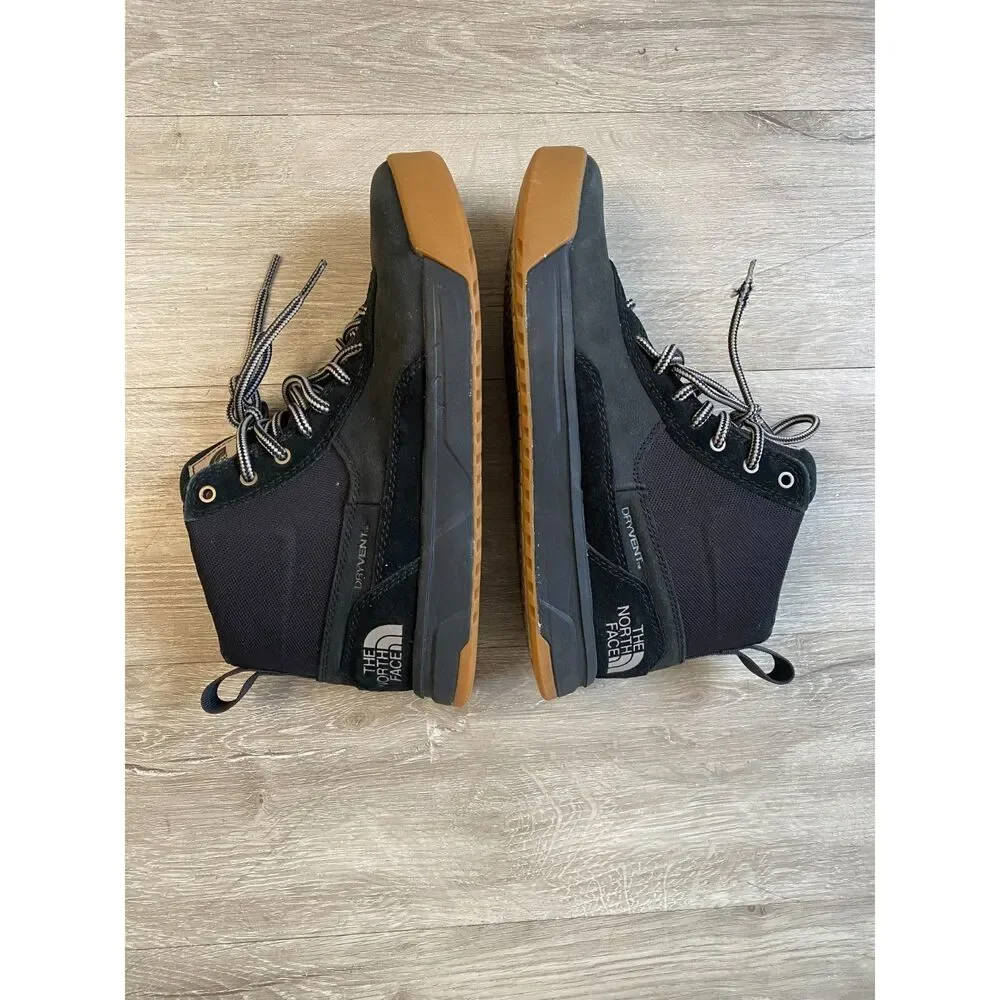 The North Face Larimer Mid Waterproof DryVent Boots Black Gum Men’s Size 7